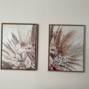 Floral wall art